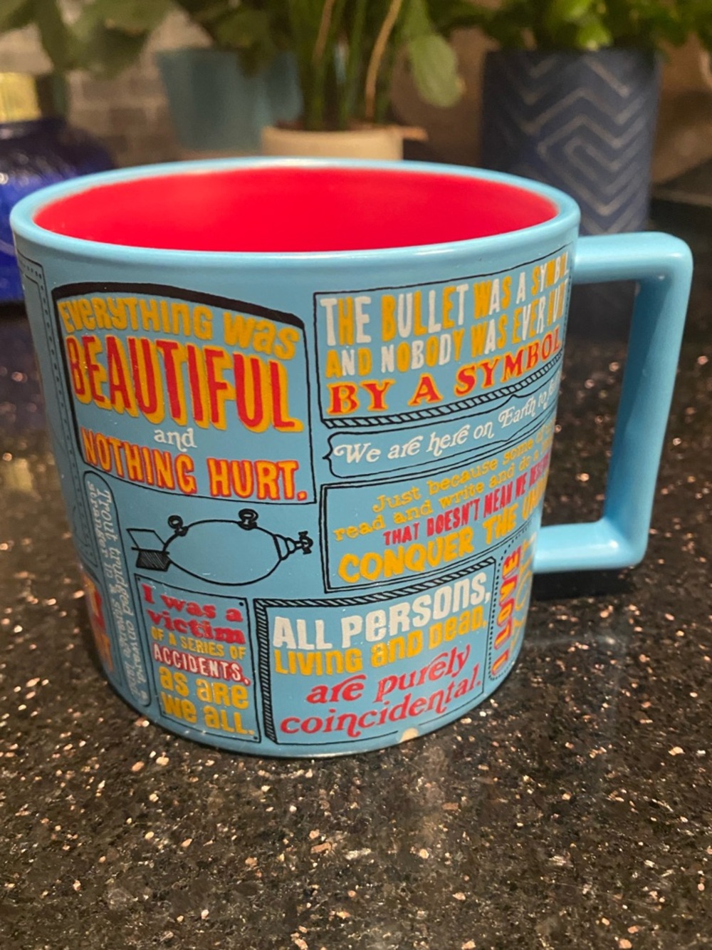 Kurt Vonnegut Mug - The Unemployed Philosophers Guild